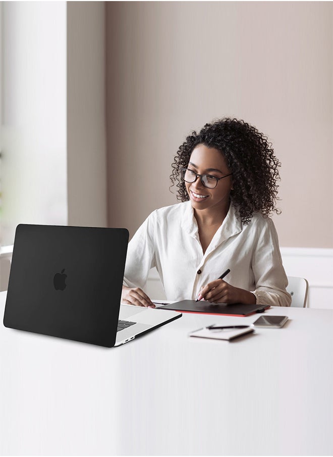 CATANES MacBook New Pro 16Inch Case (2019 Release) Models A2141 Plastic Hard Shell Case Black  - Image 3