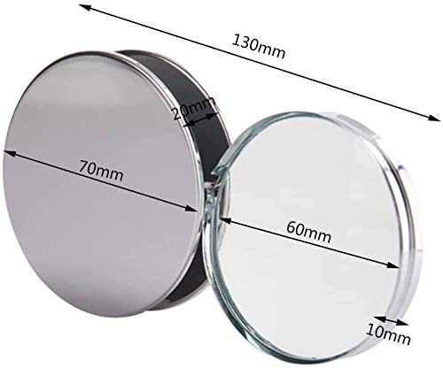 IPENNY Mini Magnifying Glass 20X Folding Pocket Magnifier with Metal Protective Case Foldable Reading Magnifying Glass Portable Pocket Magnifying Glass for Reading, Inspection, Jewelry, Coins, Hobby, Travel - Image 5