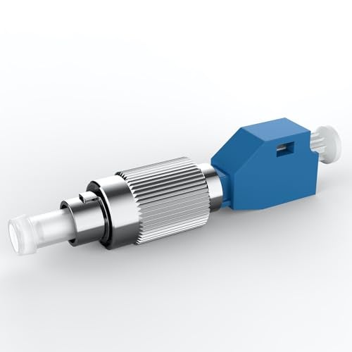 GESD Visual Fault Locaotr Adapter, FC Male to LC Female Connector, 2.5mm to 1.25mm Hybrid Fiber Optical Convertor Adapter for Optical Power Meter, Single Mode 9/125um for VFL Connector - Image 1