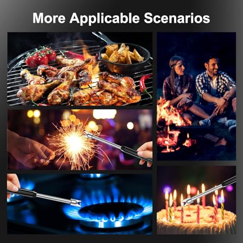 Nibbler USB Plasma Rechargeable Electric Gas Lighter for Kitchen, Pooja Room, Candles, BBQ, Multi Purpose - 360 Degree Flexible & Windproof (Multi) - Image 5