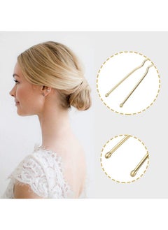 Premify U Shaped Hair Pins, Pack Of 120 Bobby Pins Bun Hair Pins, Blonde Hair Grips, Hair Pin For Women, Wedding Bridal Blonde Color Hairpins In Plastic Box  - Image 3