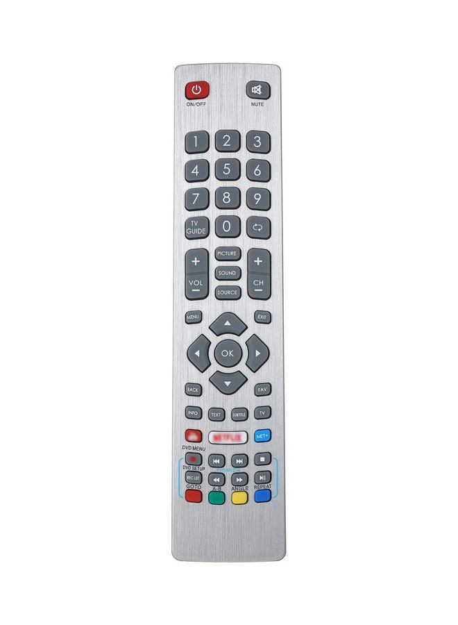 Raxoom TV Remote Control For Sharp Aquos Silver - Image 1