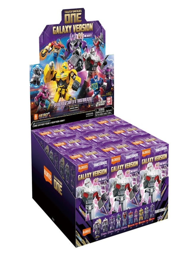 BLOKEES Transformers Galaxy Version 07 One Wave 2 Model Kits for Ages 10+ | Collectible Building Set | Toy Gift for Kids & Adults - Image 2