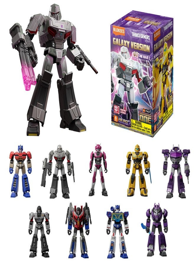 BLOKEES Transformers Galaxy Version 07 One Wave 2 Model Kits for Ages 10+ | Collectible Building Set | Toy Gift for Kids & Adults - Image 1