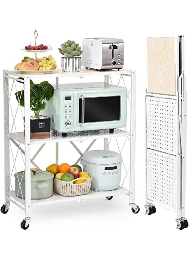 BLOOMING TIME Kitchen storage rack (3 TIER BLACK) - Image 3