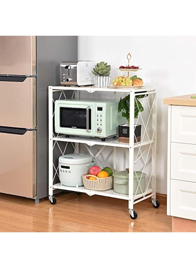 BLOOMING TIME Kitchen storage rack (3 TIER BLACK) - Image 2