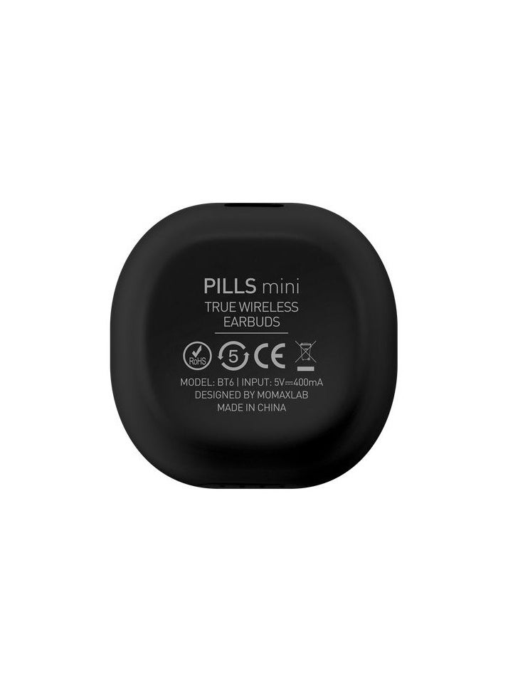 Momax - Pills Mini True Wireless Headphones BT6 - Black - Image 1
