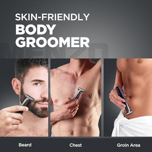 Havells Menzo Body Groomer| Wet & Dry Use| Battery Powered|Skin Guard for No Nicks & Cuts| For All Body Parts Including Senstive Areas| BG5555 - Image 4