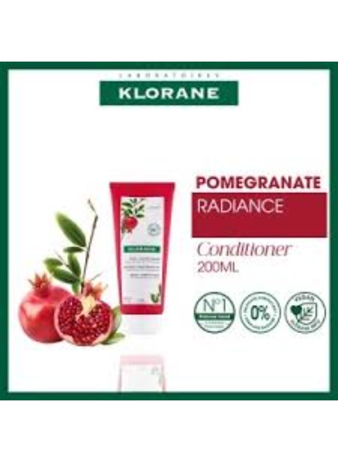 Klorane Color Enhancing Conditioner With Pomegranate 200ml - Image 4
