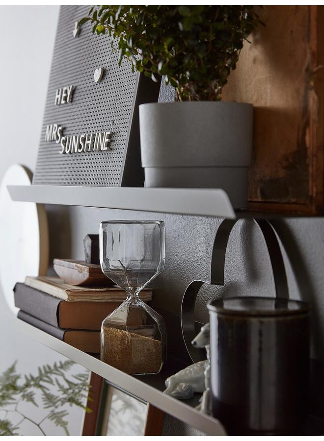 erorex Display shelf, dark grey, 60 cm - Image 5