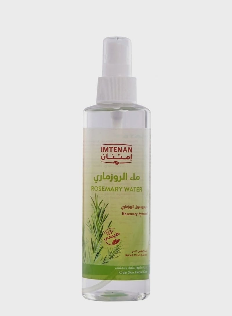 Imtenan Pure Rosemary Water (Hydrosol) - 190ml - Image 1
