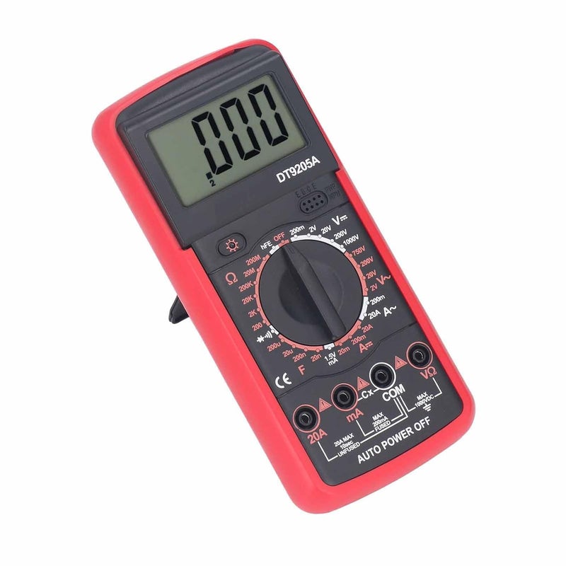Classic trendy design picks Digital Multimeter Electrical Voltage Tester with Stainless Steel Meter Pen and 0 to 200 M Ohm Resistance Range - Portable Voltmeter for Circuit Maintenance and Motor Coil Testing. One piece build Longevity optimized build General standard crafted Daily repeated use trusted quality Desert area eligible deliver Fast warehouse picking Hardened processed substance Widely used design Trendy widespread design Field tested quality Bulk order available stock Worldwide simple practical design Reliable daily use design Big & small space compatible Systematic nationwide ship Space saving design picks Long lasting universal build Gulf climate upgraded quality Easy assemble Dust tight seal Reinforced edge Temp resistant Long term heavy use compatible Multi-style matching design - Image 3