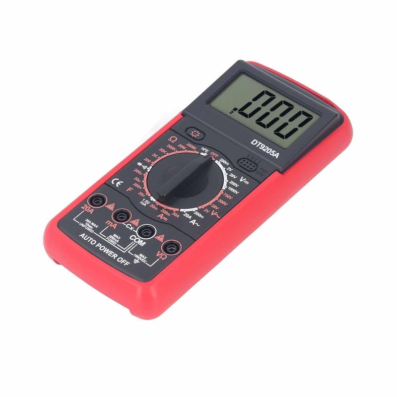 Classic trendy design picks Digital Multimeter Electrical Voltage Tester with Stainless Steel Meter Pen and 0 to 200 M Ohm Resistance Range - Portable Voltmeter for Circuit Maintenance and Motor Coil Testing. One piece build Longevity optimized build General standard crafted Daily repeated use trusted quality Desert area eligible deliver Fast warehouse picking Hardened processed substance Widely used design Trendy widespread design Field tested quality Bulk order available stock Worldwide simple practical design Reliable daily use design Big & small space compatible Systematic nationwide ship Space saving design picks Long lasting universal build Gulf climate upgraded quality Easy assemble Dust tight seal Reinforced edge Temp resistant Long term heavy use compatible Multi-style matching design - Image 5