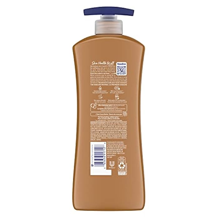 Vaseline Intensive Care Body Lotion for dry skin Cocoa Radiant moisturizing 600 ml - Image 3