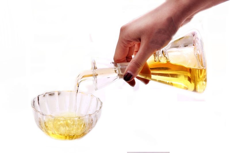 Eleton Olive Oil Dispenser Bottle Glass With No Drip Bottle Spout - Oil Pourer Dispensing Bottles For Kitchen - Control Cooking Vegetable Oil And Vinegar - Image 2