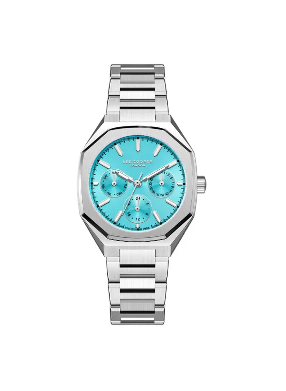 Lee Cooper Lee Cooper LC08046.300 Women's Multi Function Display Watch & Mesh Strap Silver