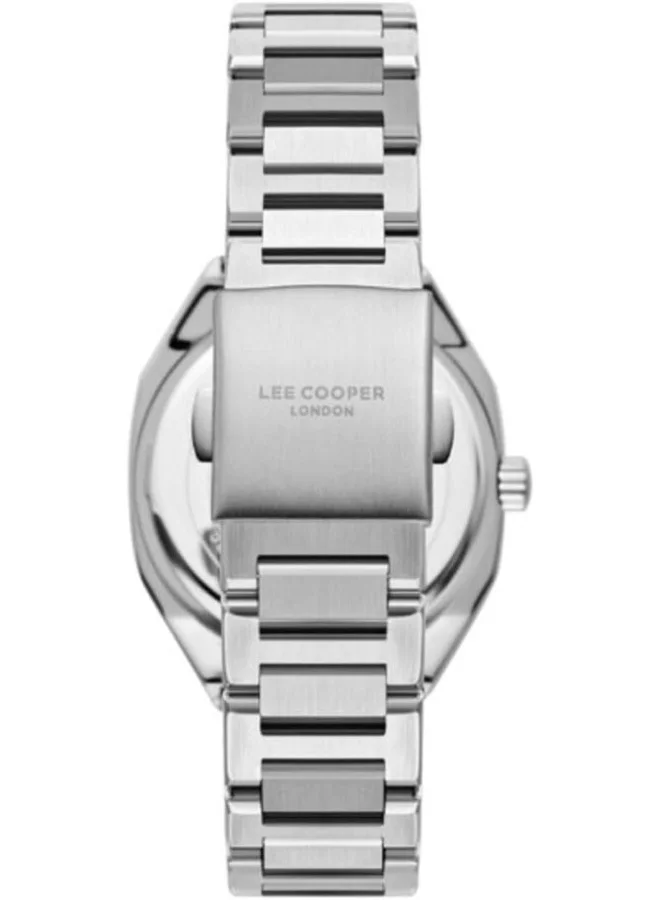 لي كوبر LEE COOPER Women's Watch, Multi Function Display and Mesh Strap - LC08046.300, Silver