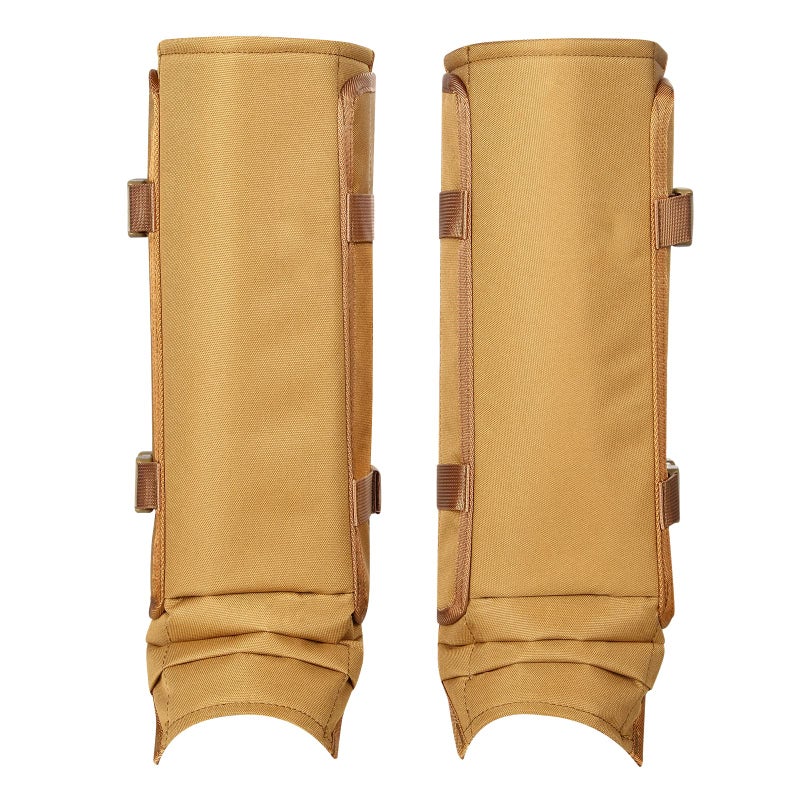 HUNTARMOR Snake Gaiters Leg Guards: Waterproof Snake Chaps for Hunting, Adjustable Leg Gaiter Snake Bite Protection for Lower Legs, Lightweight Flexible Design Snake Guards Fits Men & Women - Image 3