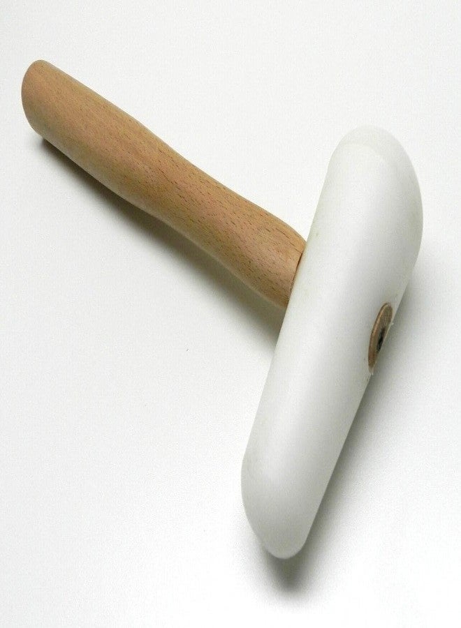 JTS Domed Nylon Hammer Large 5" Head Plastic Mallet Forming Dapping Metalsmith 8 Oz - Image 4