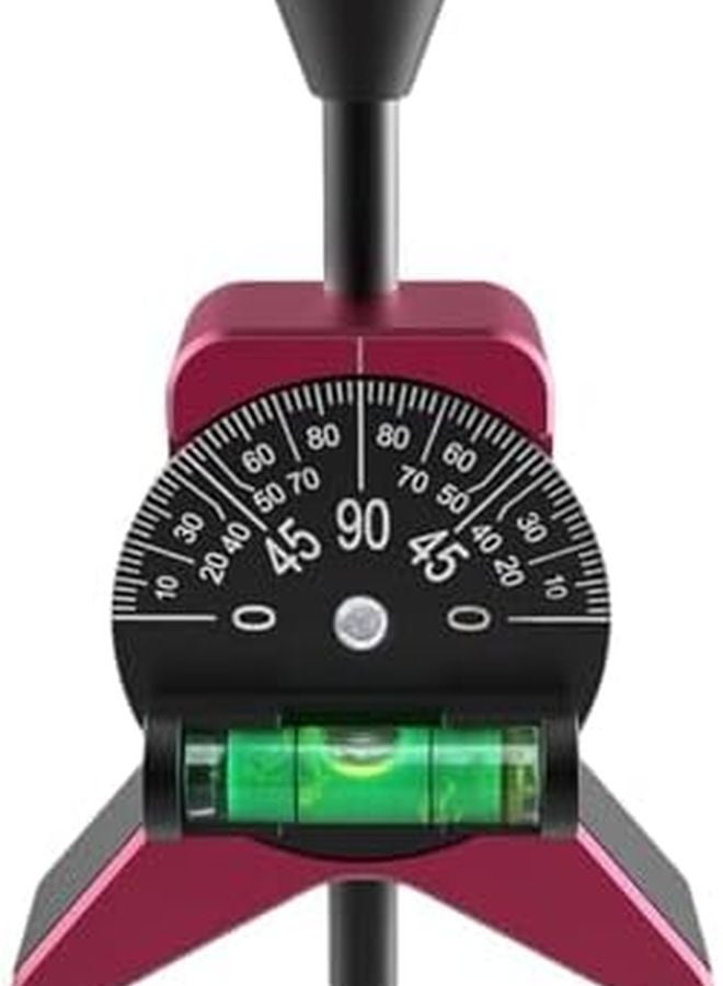 أداة تحديد مركز الأنابيب المغناطيسية مع منقلة فقاعية قابلة للتعديل للأنابيب من ١٫٥ إلى ٦ بوصات - Image 1