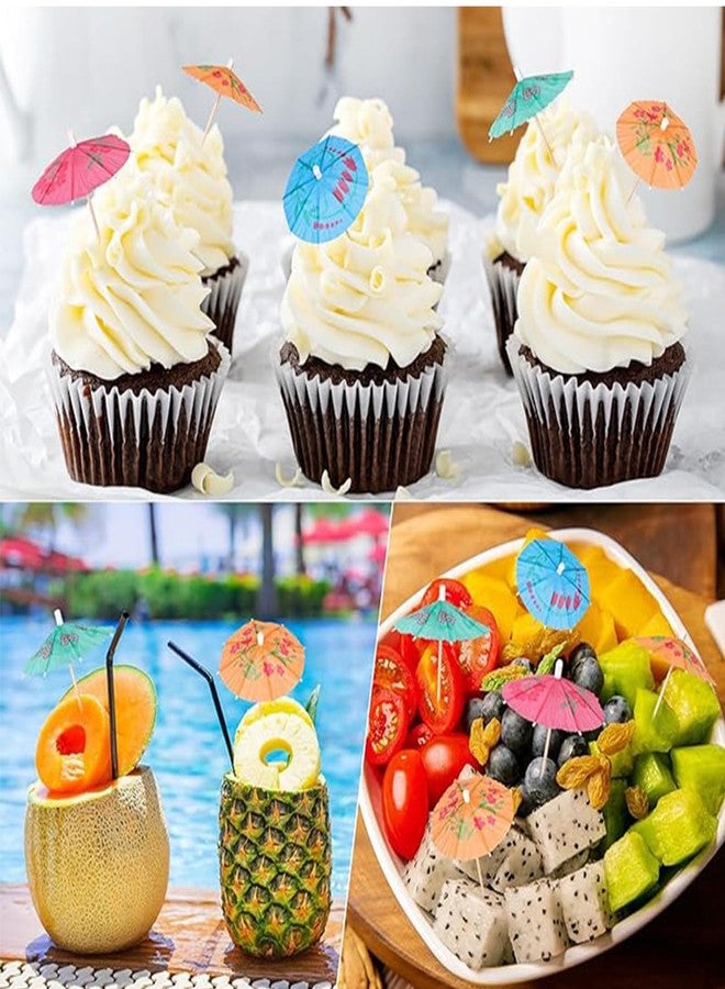 STEZHOU [12 Styles]Drink Umbrellas Cocktail Picks Coconut Palm Cocktail Umbrellas Firework Drink Stirrers Tropical Cocktail Sticks for Drinks Fruit Hawaiian Party Decorations Cocktail Accessories.36 PCS - Image 5