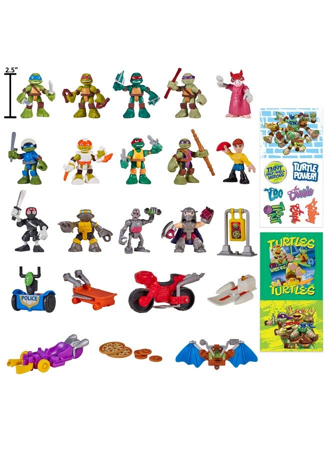 تيناجر ميوتنت نينجا ترتلز سلاحف النينجا المراهقة المتحولة: تقويم العد التنازلي للعطلات من إنتاج Playmates Toys - Image 2