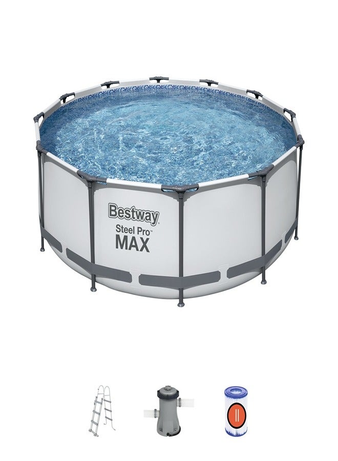 Bestway - Steel Pro MAX Frame Pool Round with Steel Frame 3.66m - 56418 - Image 4