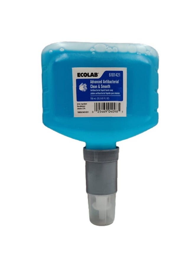 ecolab Ecolab Advanced Antibacterial Clean & Smooth Liquid Hand Soap - 750 ML  - Image 1
