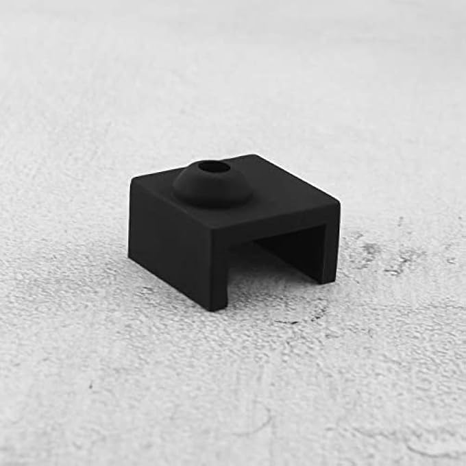 6PCS 3D PRINTER HOTEND SOCK HEATER BLOCK SILICONE COVER COMPATIBLE WITH CREALITY ENDER 3/ENDER 3 PRO/ENDER 3 V2/ENDER 5/CR-10 SERIES MK7 MK8 MK9 HOTENDS - Image 3