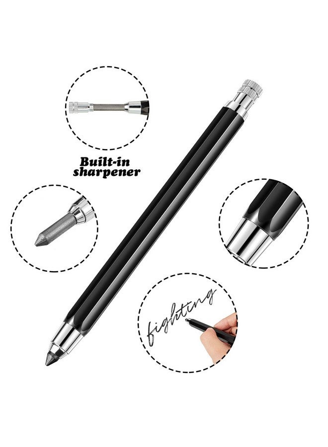 Outus 3 قطع قلم رصاص ميكانيكي 5.6 مم حامل قلم رصاص أوتوماتيكي للرسم التخطيطي والتظليل والحرف والفن والرسم والأعمال الخشبية - Image 3