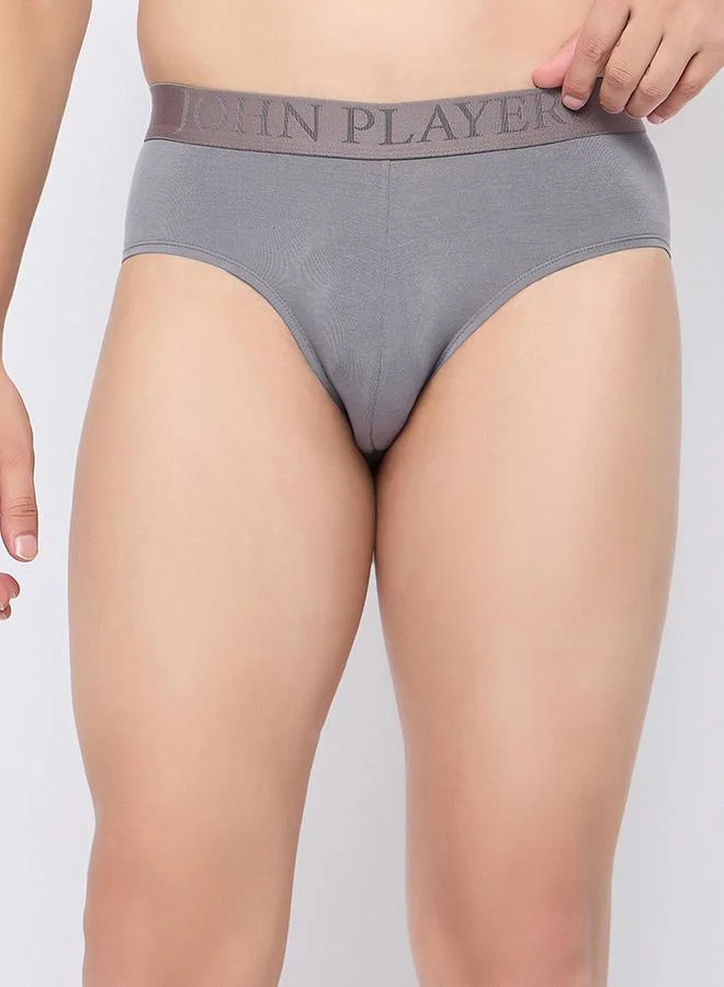 جون بلاير John Player Pack of 2 - Logo Detail Waistband Briefs