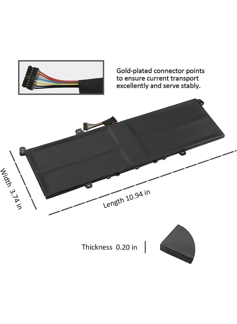Terabyte بطارية 15.44V 55Wh 3562mAh L19D4PDD L19M4PDD 5B10Z37621 متوافقة مع لابتوب لين.وفو ثينك/بوك 14s G-2 ITL سيريز - Image 4