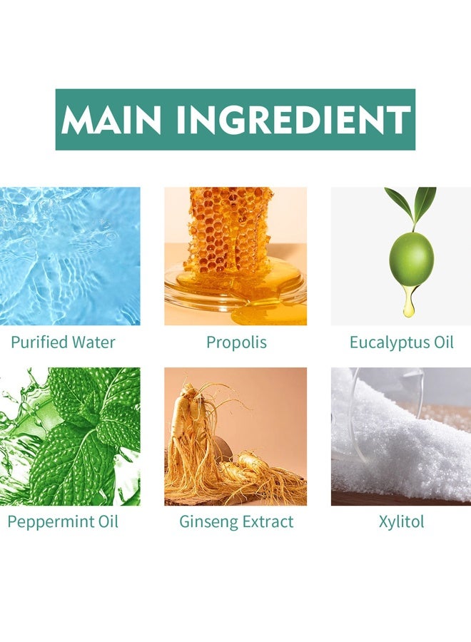 EELHOE Mouth Relief Spray, Gum Protect Repair Spray, Instant Gum Soothing Spray, Relieve Gum Swelling And Toothache, Whiten Teeth, Reduce Gum Recession 25ml - Image 4