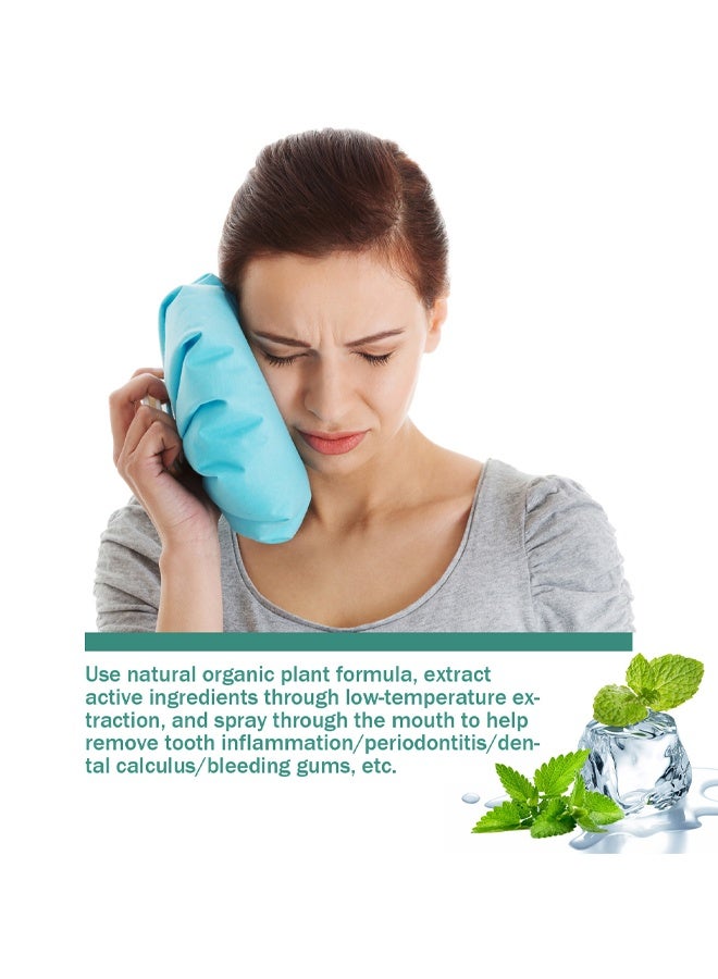 EELHOE Mouth Relief Spray, Gum Protect Repair Spray, Instant Gum Soothing Spray, Relieve Gum Swelling And Toothache, Whiten Teeth, Reduce Gum Recession 25ml - Image 3