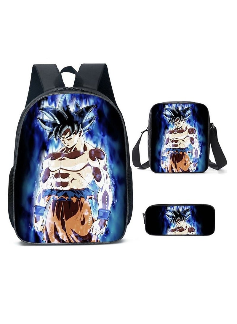 Dragon Ball Children's Three-piece Backpack  40*15*30cm - Image 1