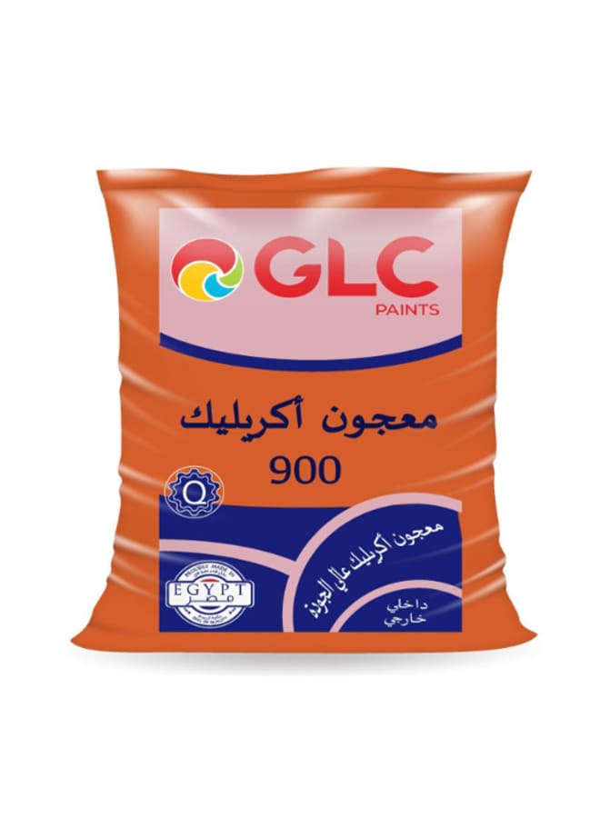 GLC Acrylic putty bag 900 GLC, 15 kg, white