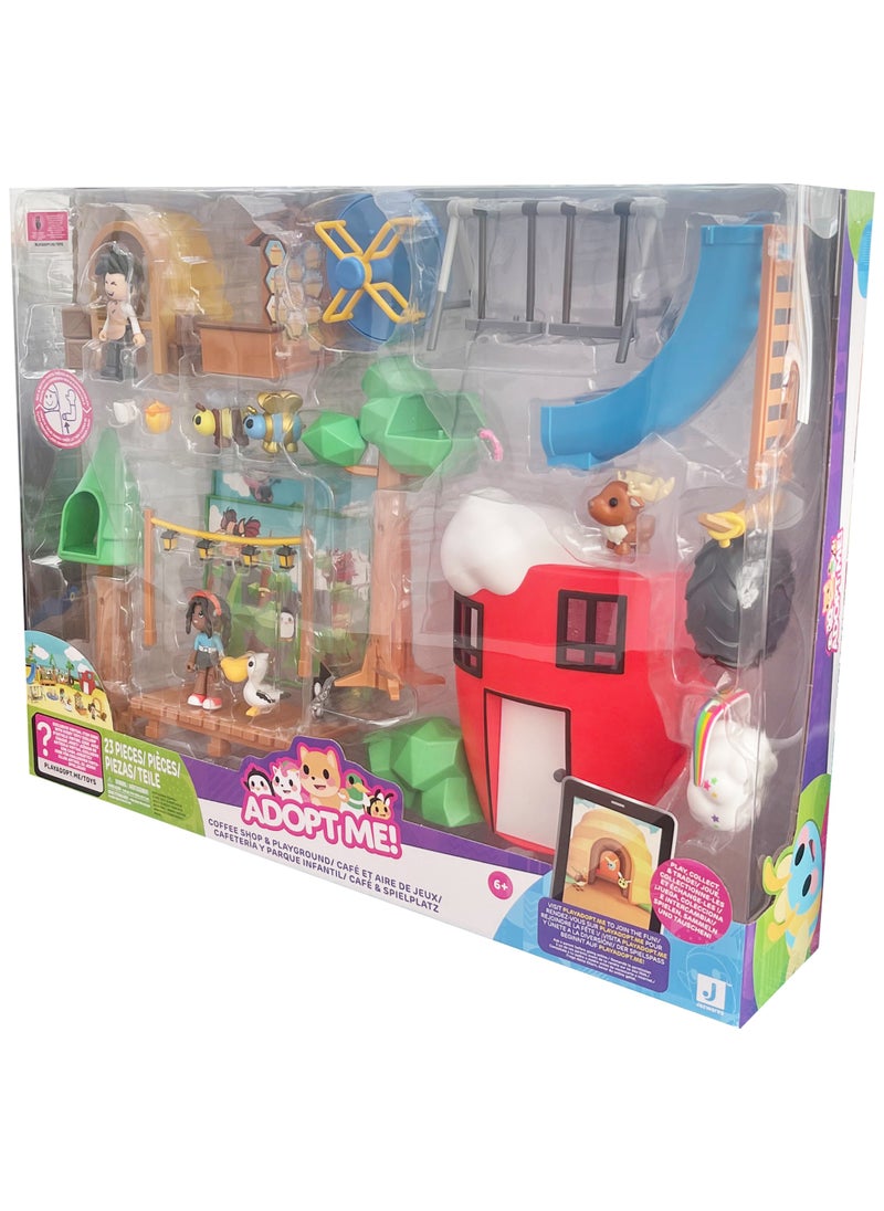 Adopt Me Coffee Shop And Park Playset | Collectible Figure | Figure Playset | Perfect Gift for Kids and Collectors - pzsku/Z948493047B17ACB4FDD6Z/45/1741239627/8aff7fb8-200d-4b56-8ed7-b126c5e9e323