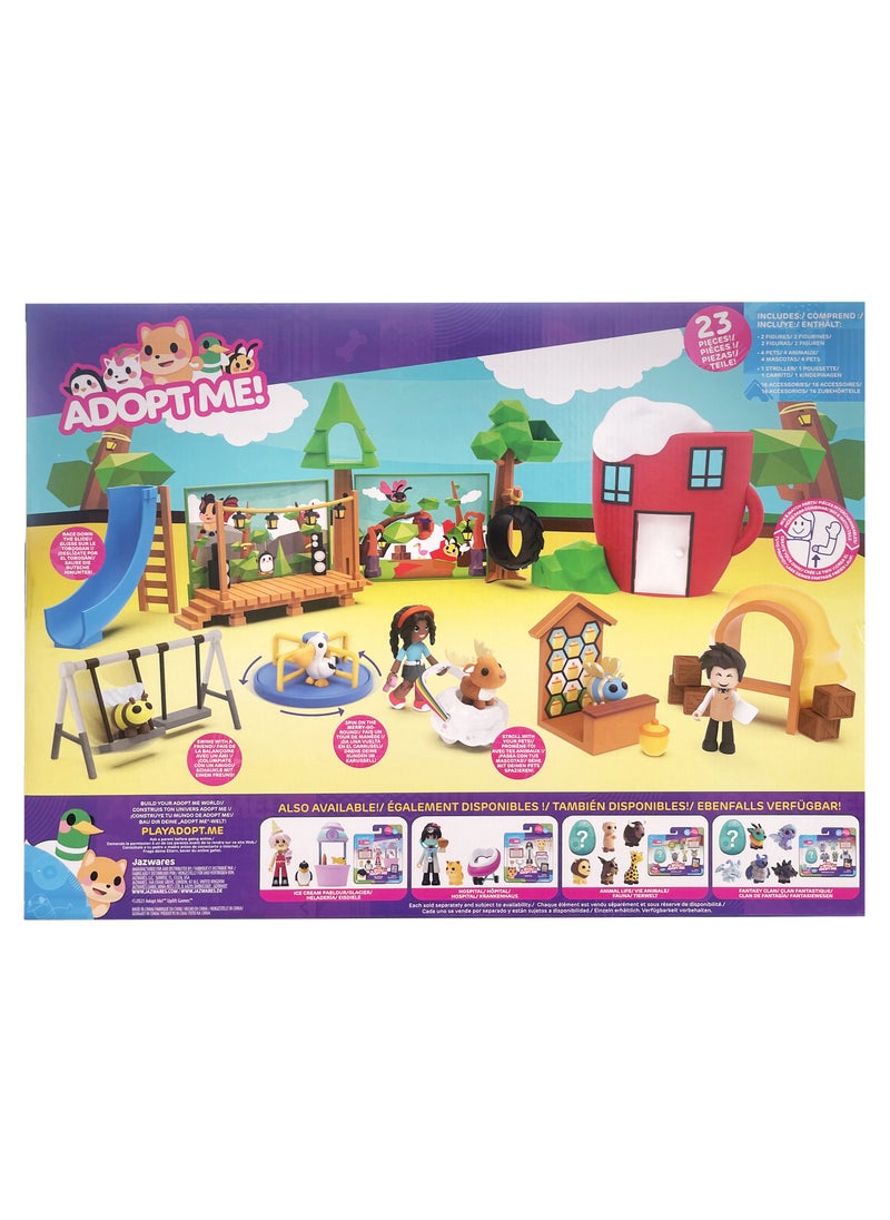 Jazwares Adopt Me Coffee Shop And Park Playset | Collectible Figure | Figure Playset | Perfect Gift for Kids and Collectors  - Image 5