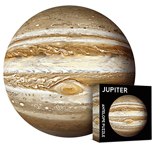 Antelope  1000 Piece Puzzle for Adults Jupiter Jigsaw Puzzle Space Collection High Resolution No Dust - Image 1