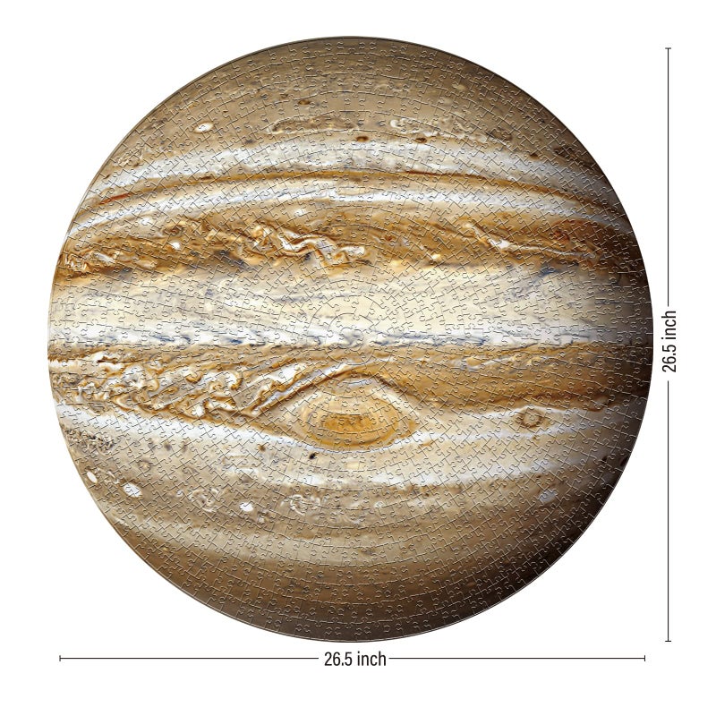 Antelope  1000 Piece Puzzle for Adults Jupiter Jigsaw Puzzle Space Collection High Resolution No Dust - Image 3