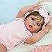 SCOM Reborn Baby Doll Girl  18 Inch Realistic Real Life Doll with Hair Silicone Baby with Anatomically Correct Newborn Lifelike Toddler with Vinyl Body for Age 3 4 5 6 Year Old Gift Princess Lucy - Image 4
