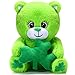 Kasyat St Patricks Day Bear Stuffed Animal with Shamrock 12 Inch Plush Bear Cute Stuffed Bear Plushie Shamrock Lover Birthday St Patricks Day Party Favor Gifts - Image 2