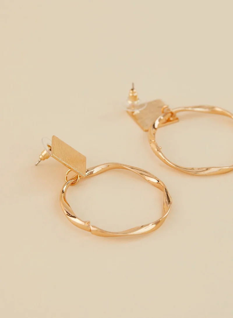 AND Casual Hoop Earrings