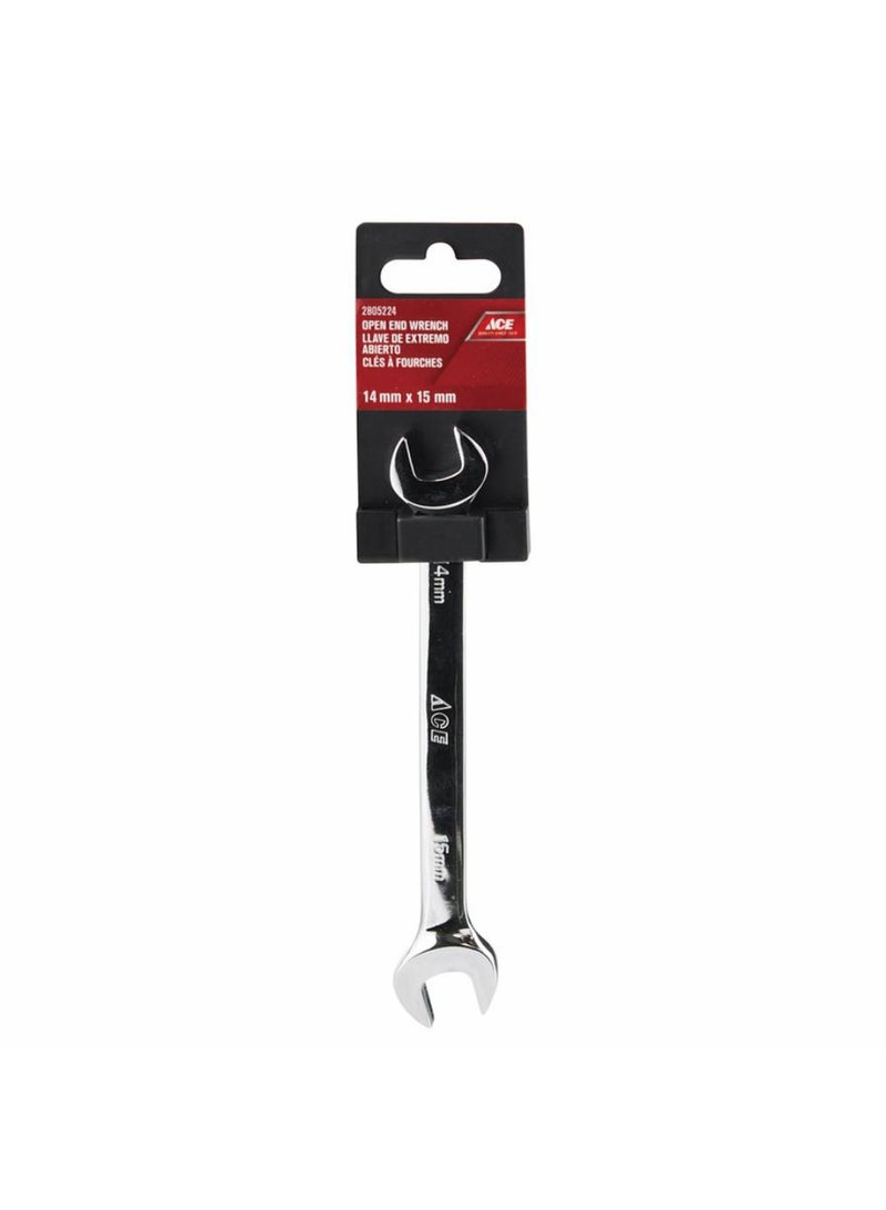 ACE Steel Double Open End Wrench 14 X 15mm