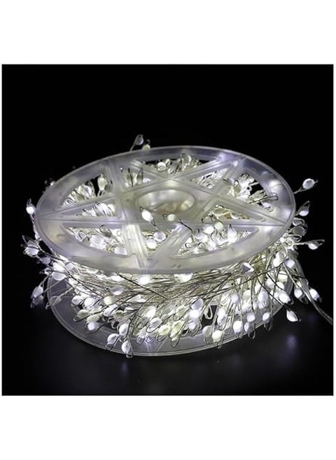 Copper Wire Firecracker Light String,LED Atmosphere Fairy Light String,Cluster Fairy Lights Plug in for Holiday Party Weddings Indoor Outdoor  Tree Decorations (78.74ft-800 Lights-Plug in)