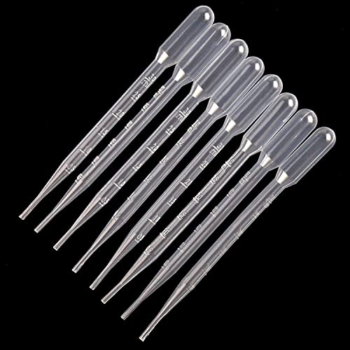 Self Lub Plastic Transfer Pipettes 3ml – Disposable Graduated Dropper for Laboratory, Essential Oils, Crafts & Daily Use (Pack of 10) - Image 2
