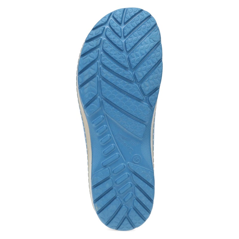 Dansko Kane Slip-On Mule Clog - Lightweight Cushioned Comfort and Removable EVA Footbed with Arch Support - Easy Clean Uppers Teal 8.5-9 M US - Image 3