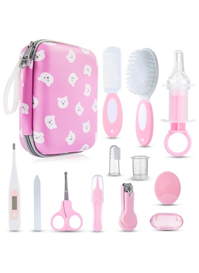Lictin Rooming And Health Kit, Lictin Safety Care Set, Newborn Nursery Health Care Set With Hair Brush,Comb,Nail Clippers And More For Newborn Infant Toddlers Baby Girls  - Image 1
