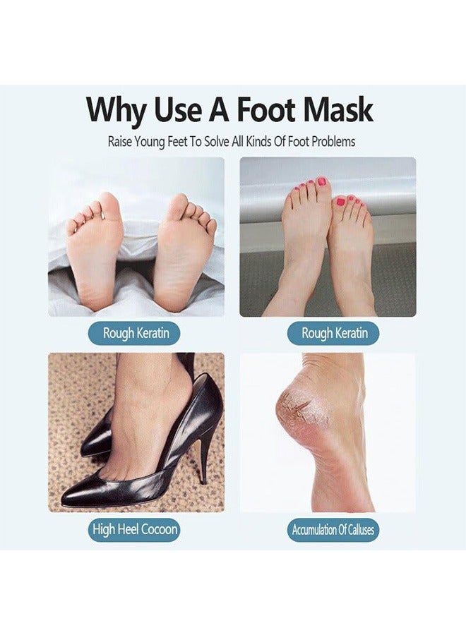 BONITO 100 Piece Clear Plastic Disposable Booties, Paraffin Bath Liners for Foot Pedicure Hot Spa Wax Treatment, Thicker Thermal Therapy Feet Covers Bags Plastic Socks Liners - Image 4