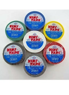 VINI Pack Of 6 Insulation Tape Multicolor For Home Industrial Office And Electric  - Image 2